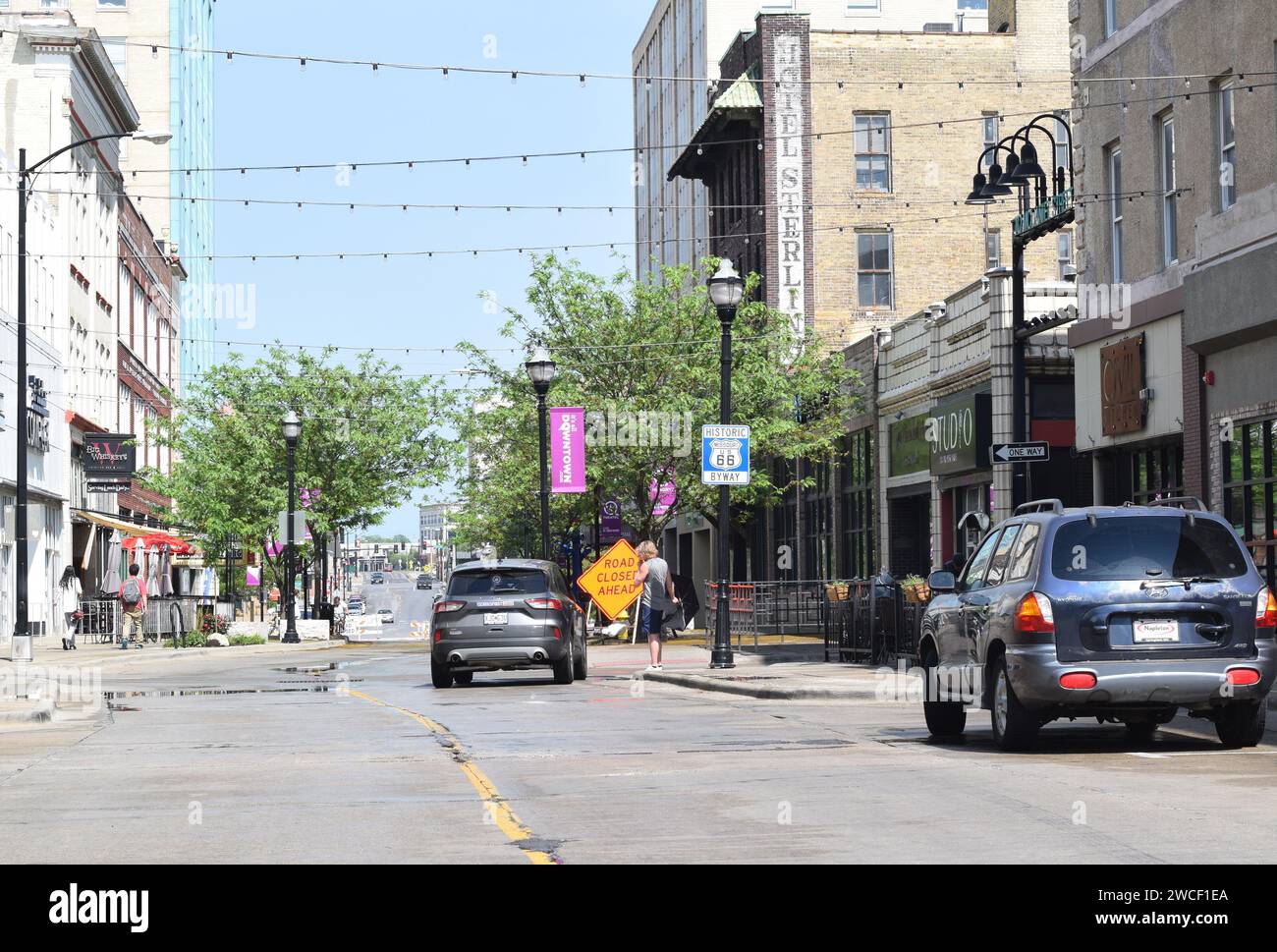 Traffic in downtown Springfield Missouri - May 2023 Stock Photo - Alamy