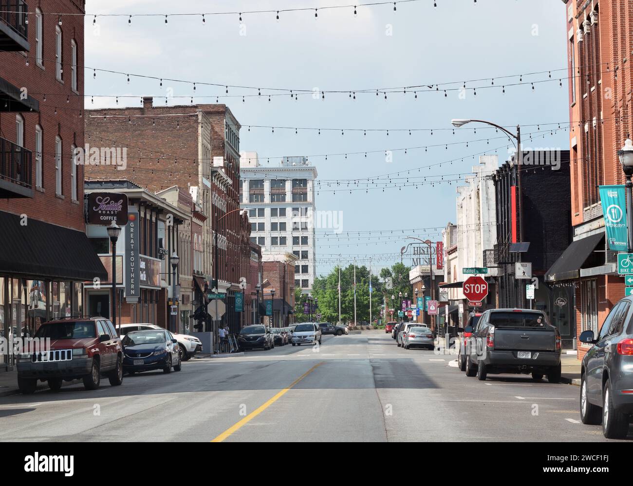 Traffic in downtown Springfield Missouri - May 2023 Stock Photo - Alamy