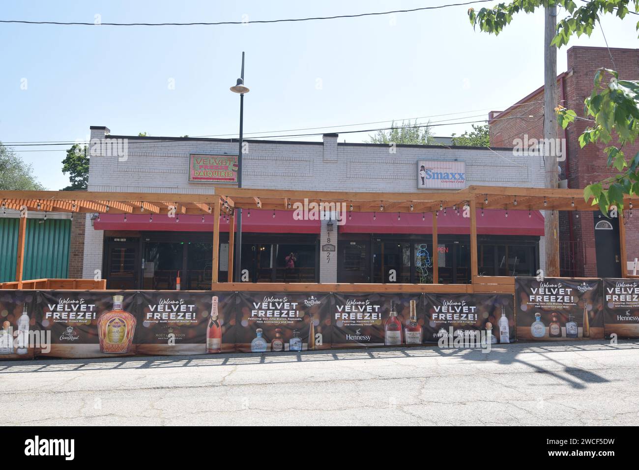 Smaxx Gourmet Food restaurant in the historic 18th and Vine District in