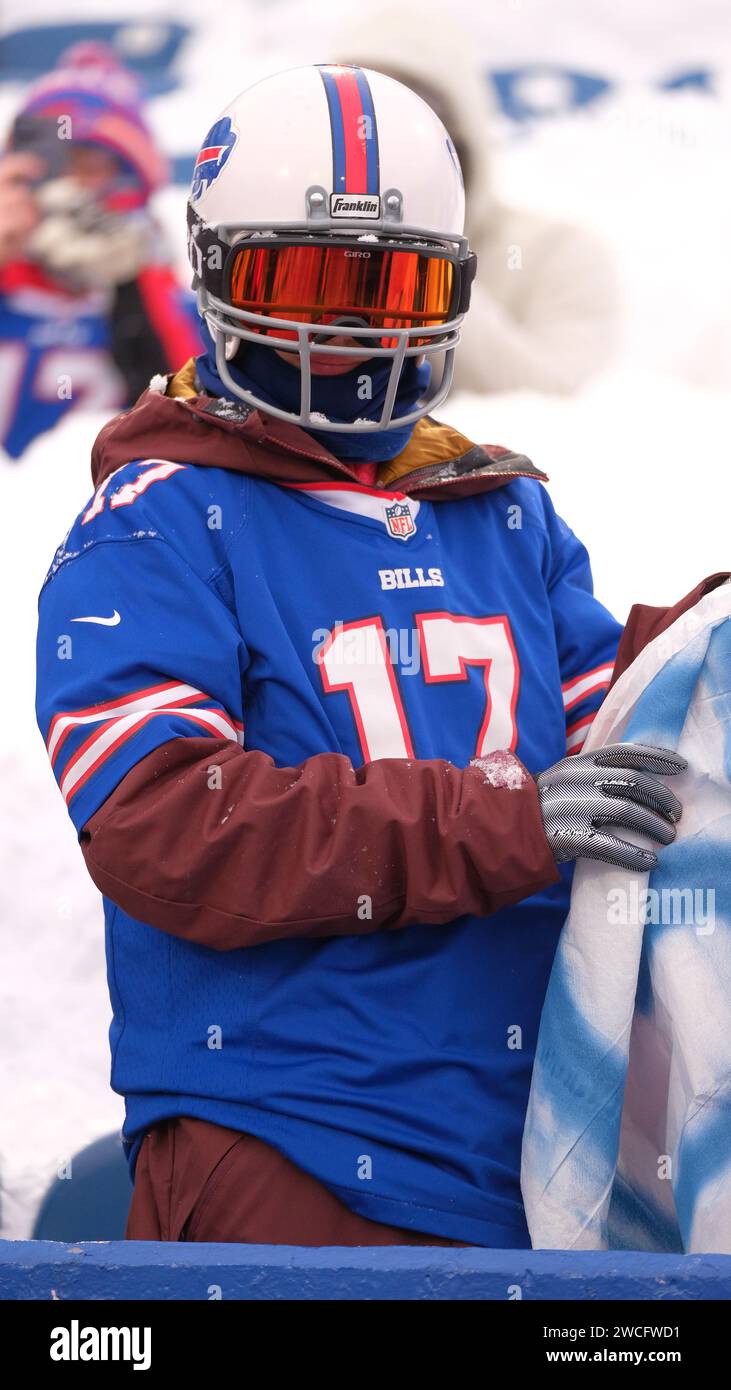 Buffalo, NY, USA. 15th Jan, 2024. Buffalo fan during the Pittsburgh