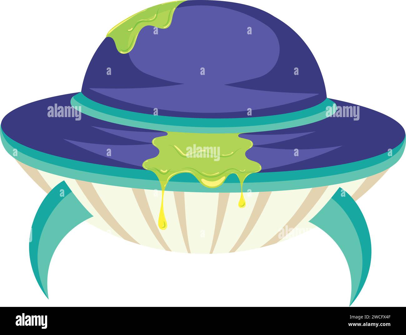 Isolated ufo spaceship icon Vector Stock Vector Image & Art - Alamy