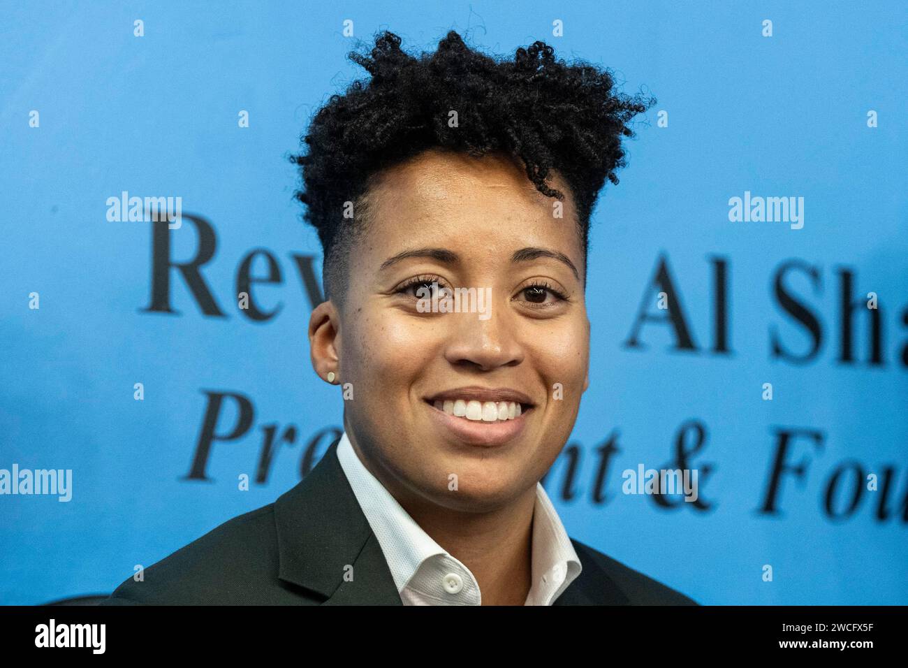 New York, New York, USA. 15th Jan, 2024. City Council Member Crystal