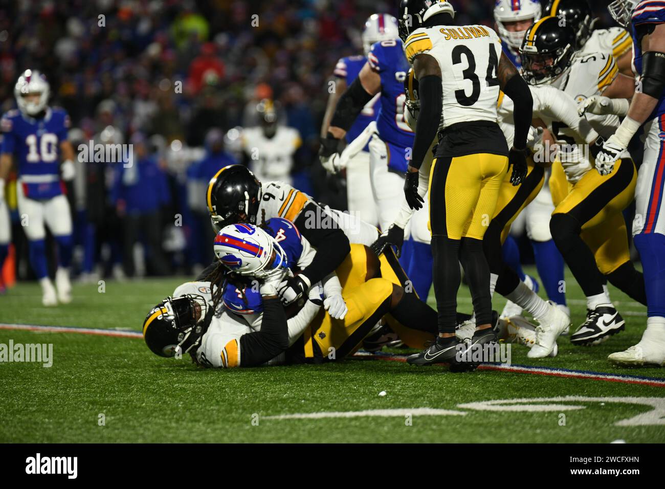 Orchard Park, New York, USA. 15th Jan, 2024. January 15th, 2024