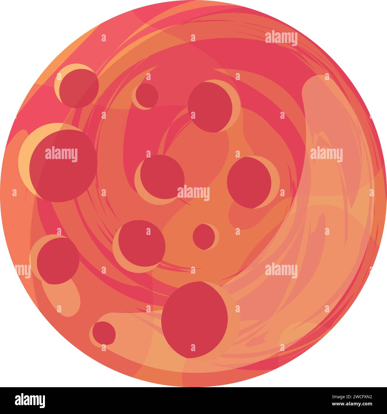 Colored detailed planet icon Vector Stock Vector Image & Art - Alamy