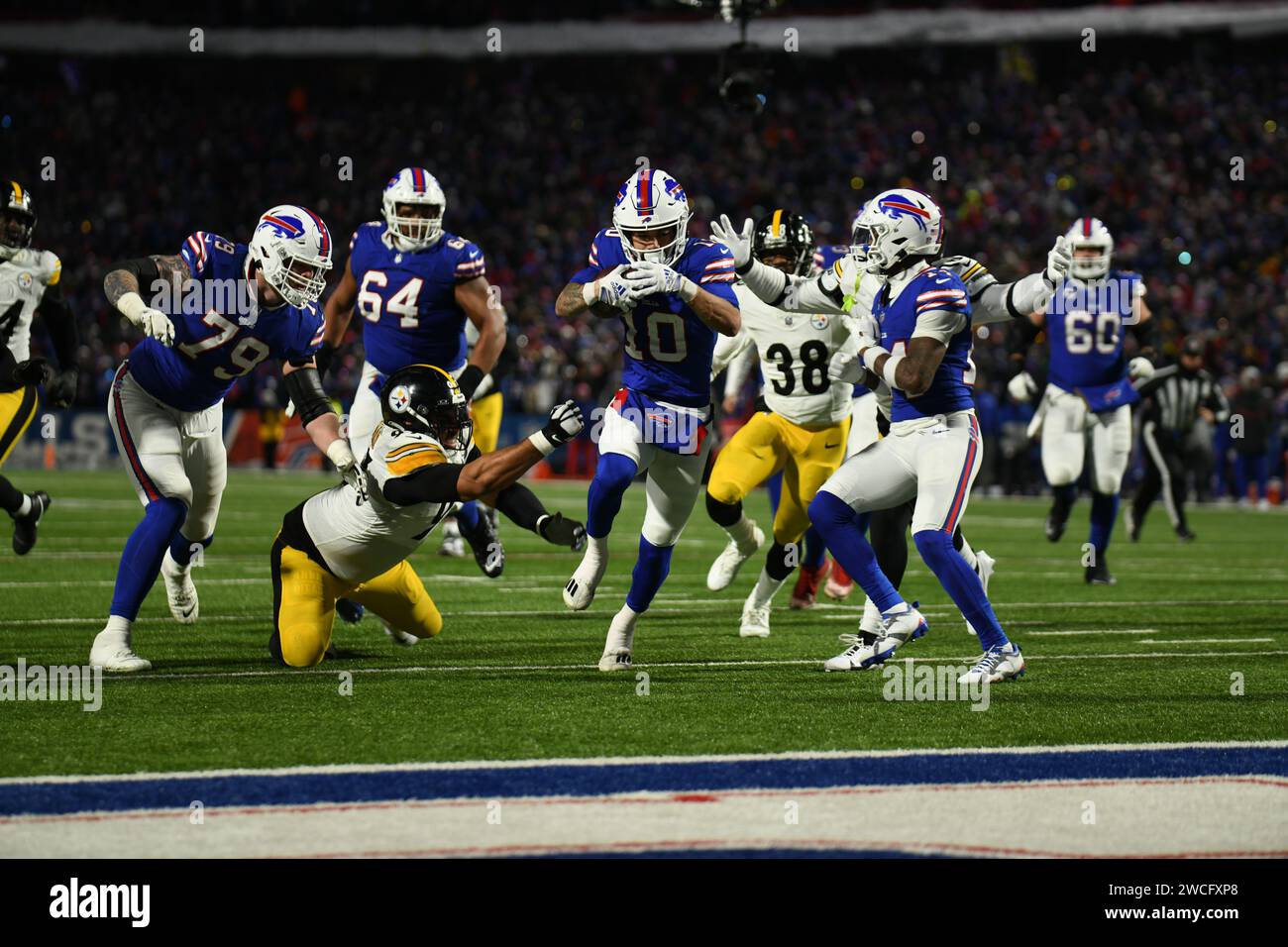 Orchard Park, New York, USA. 15th Jan, 2024. January 15th, 2024 Buffalo