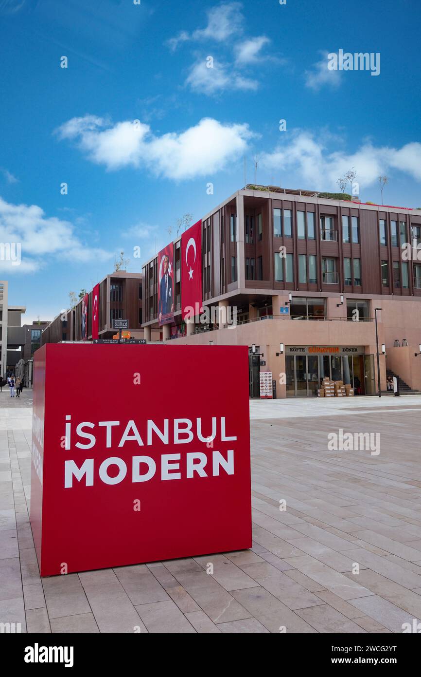 turkey istanbul 23 june 2023. Istanbul Modern Building In Galataport