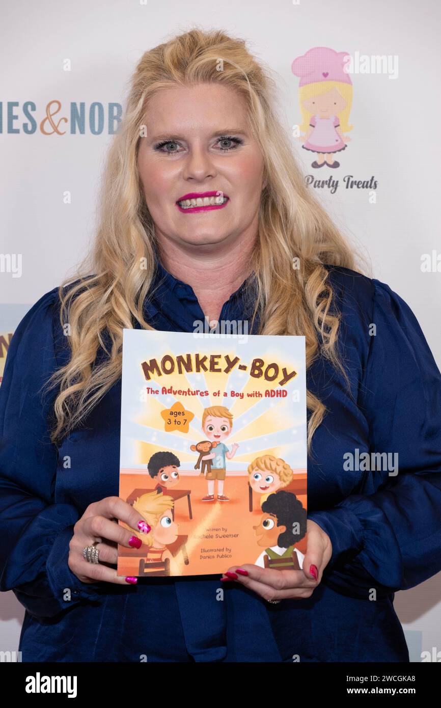 Los Angeles, USA. 15th Jan, 2025. Author Rachele Sweetser attends Author Rachele Sweetser's
