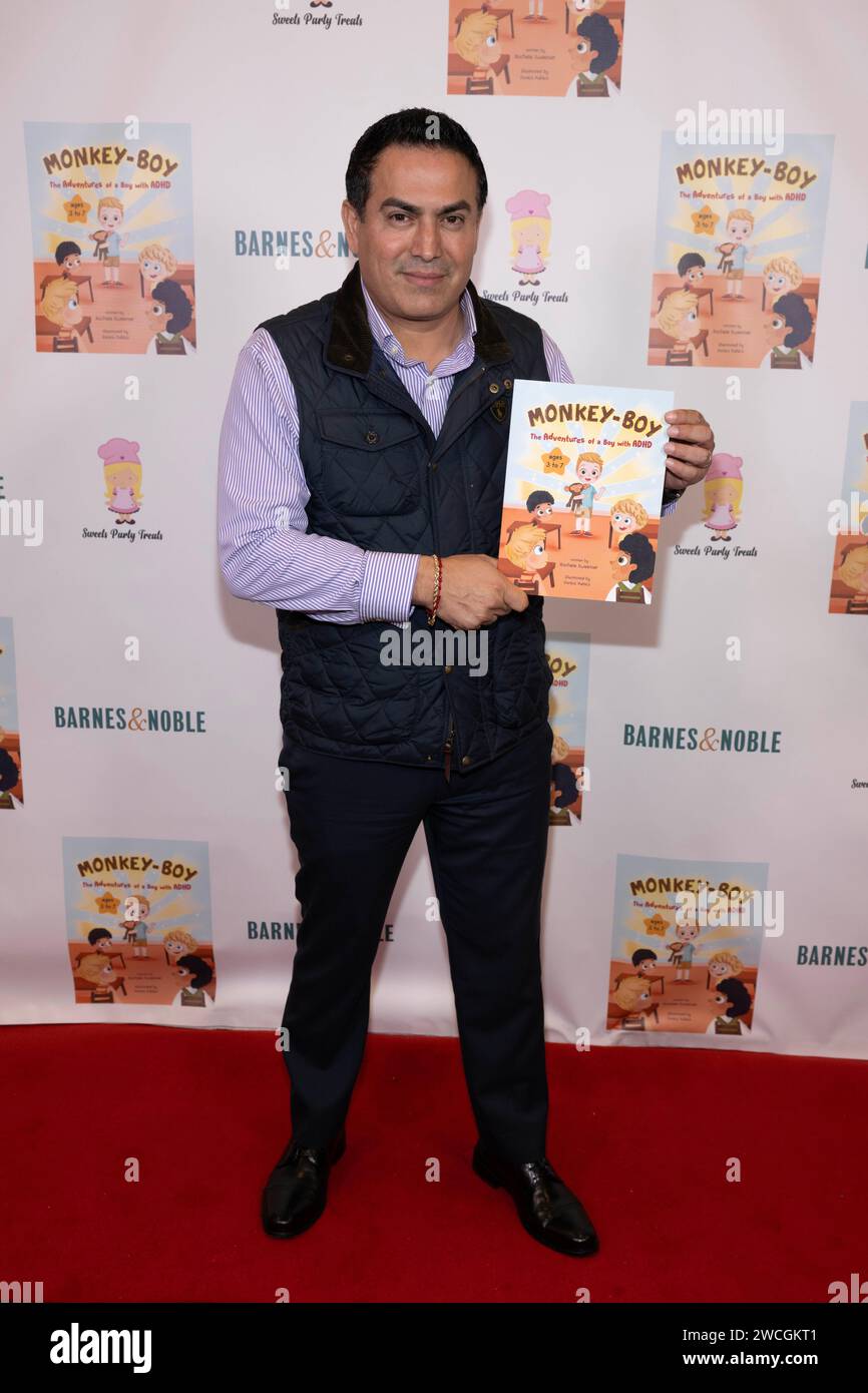 Los angeles usa 15th jan 2024 telemundo newscaster jorge miramontes