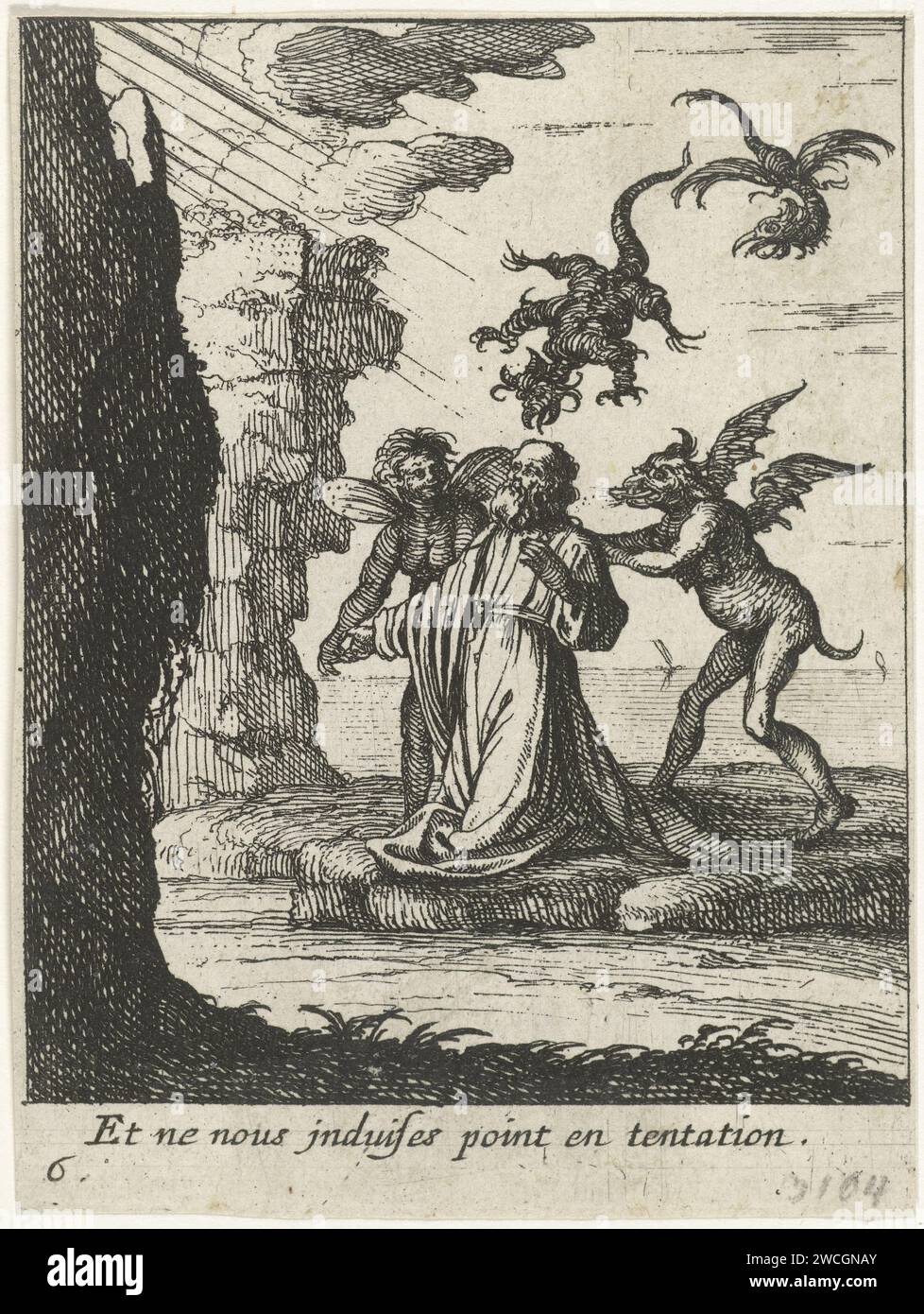 Do not put us in testing, Albert Flamen, 1648 print Two devils take a ...