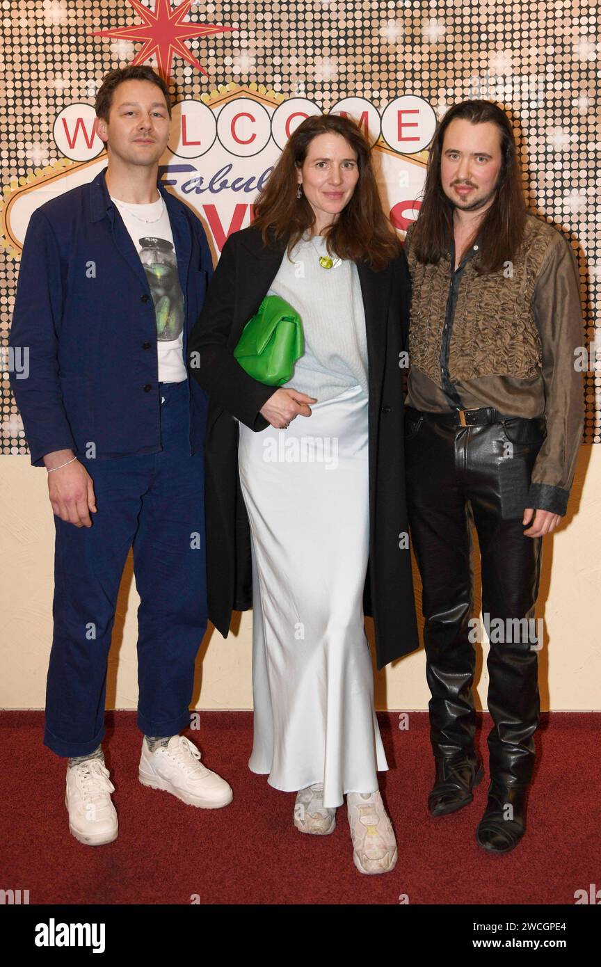 TimFabian Hoffmann, Julia Malik und Kolja Malik bei der Premiere des