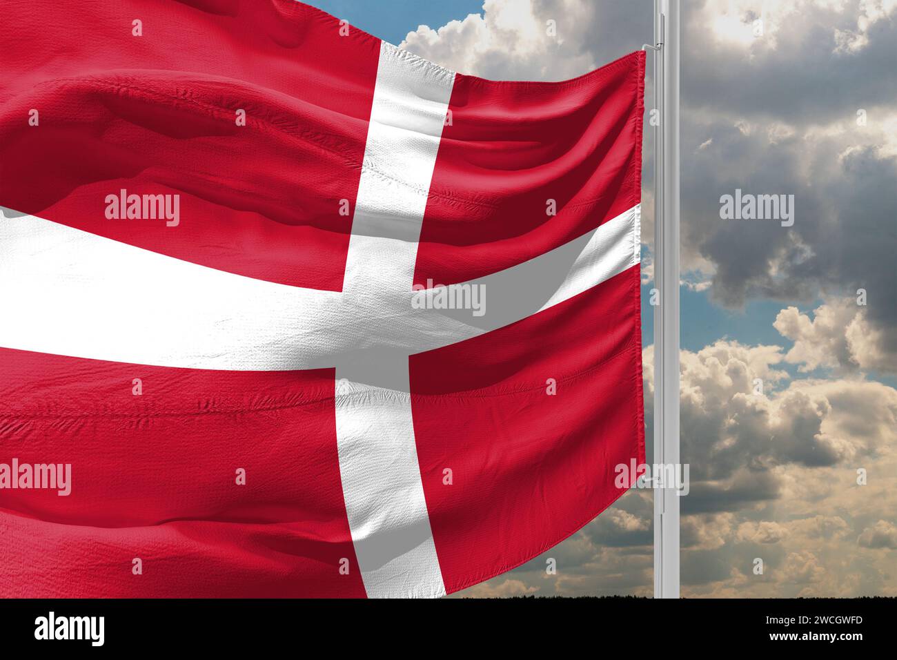 Red Denmark Denmark national day design hi-res stock photography and images - Alamy