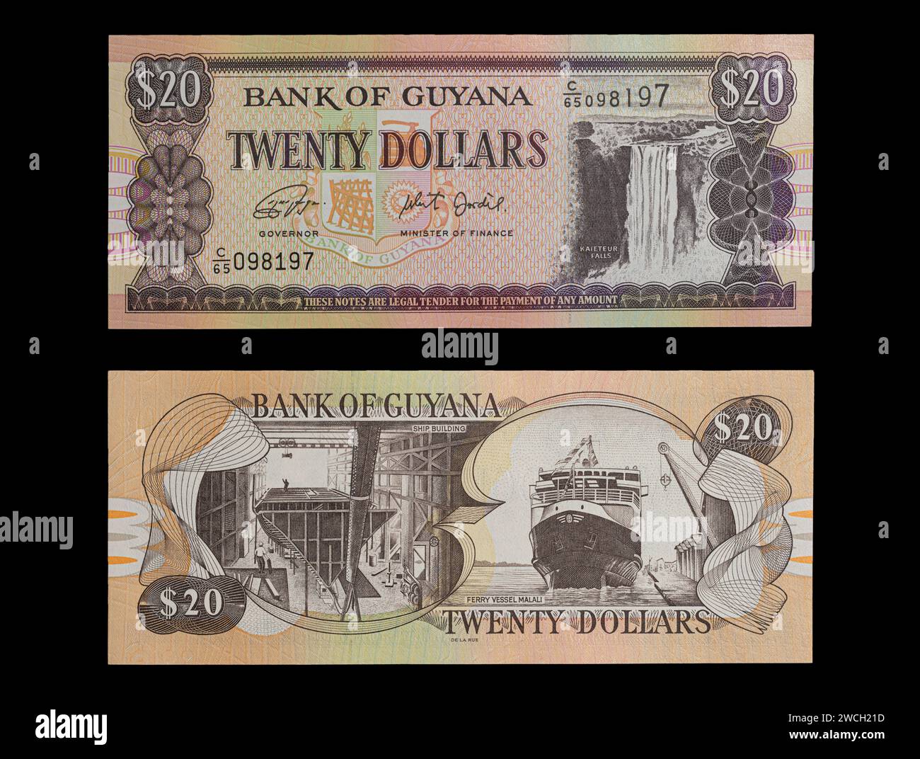 Guyana currency hi-res stock photography and images - Alamy