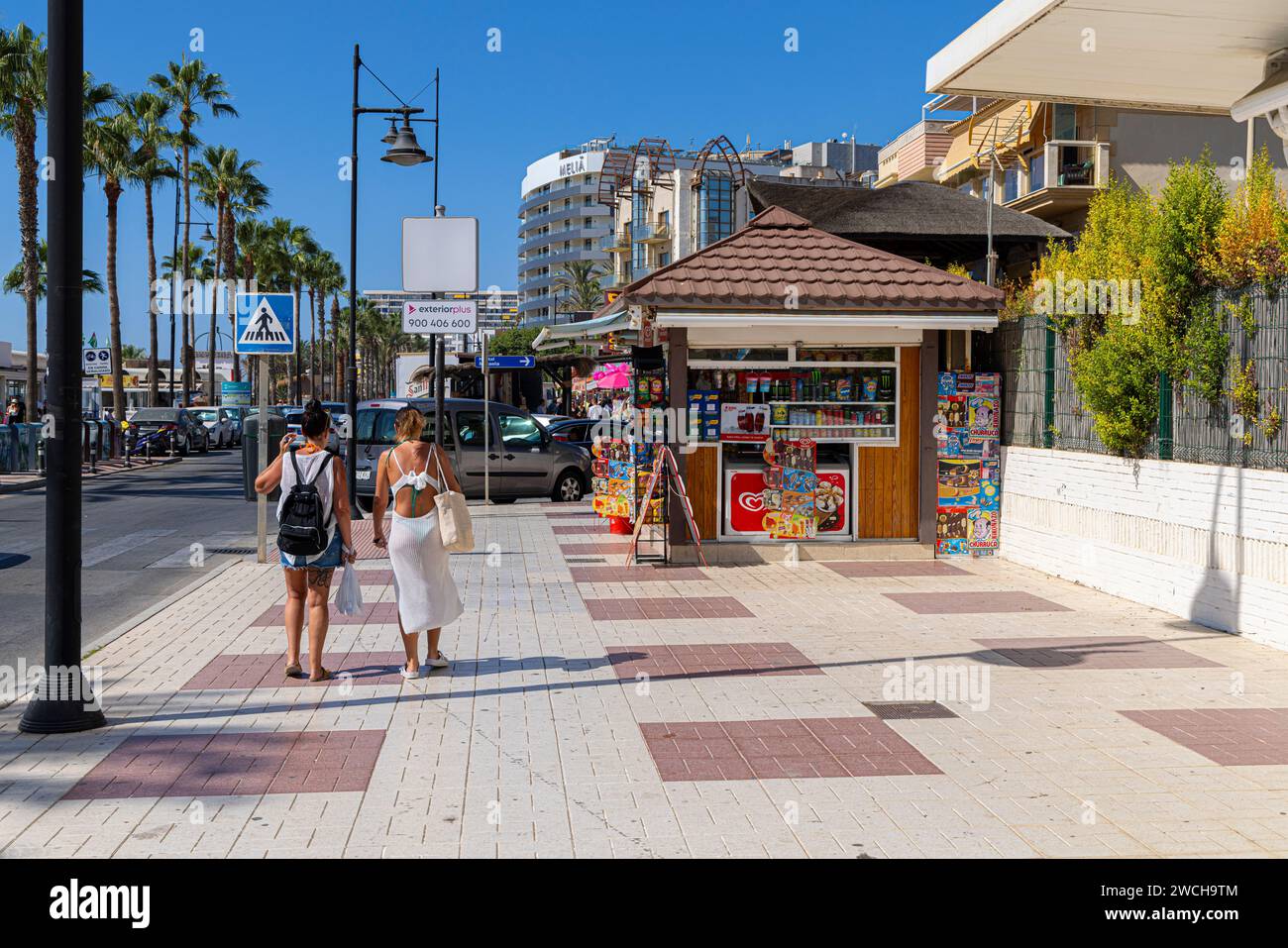 Selection Of Pictures From Torremolinos  In The Costa Del Sol Stock Photo