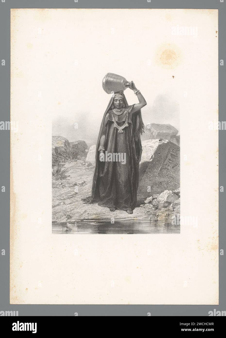 Woman carrying water jug on hi-res stock photography and images Woman carrying water jug on hi-res stock photography and images