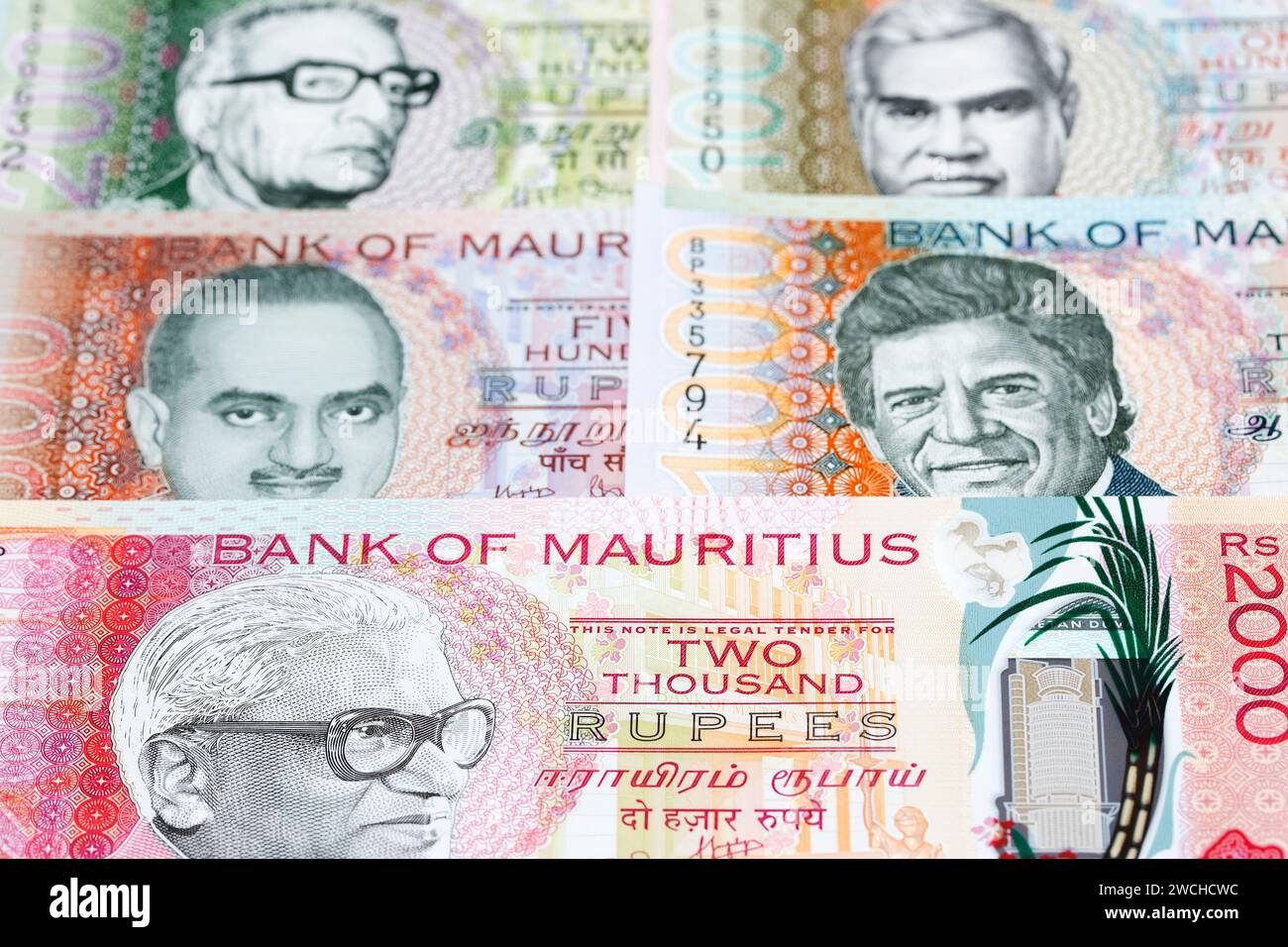 Mauritian money - rupee a business background Stock Photo - Alamy
