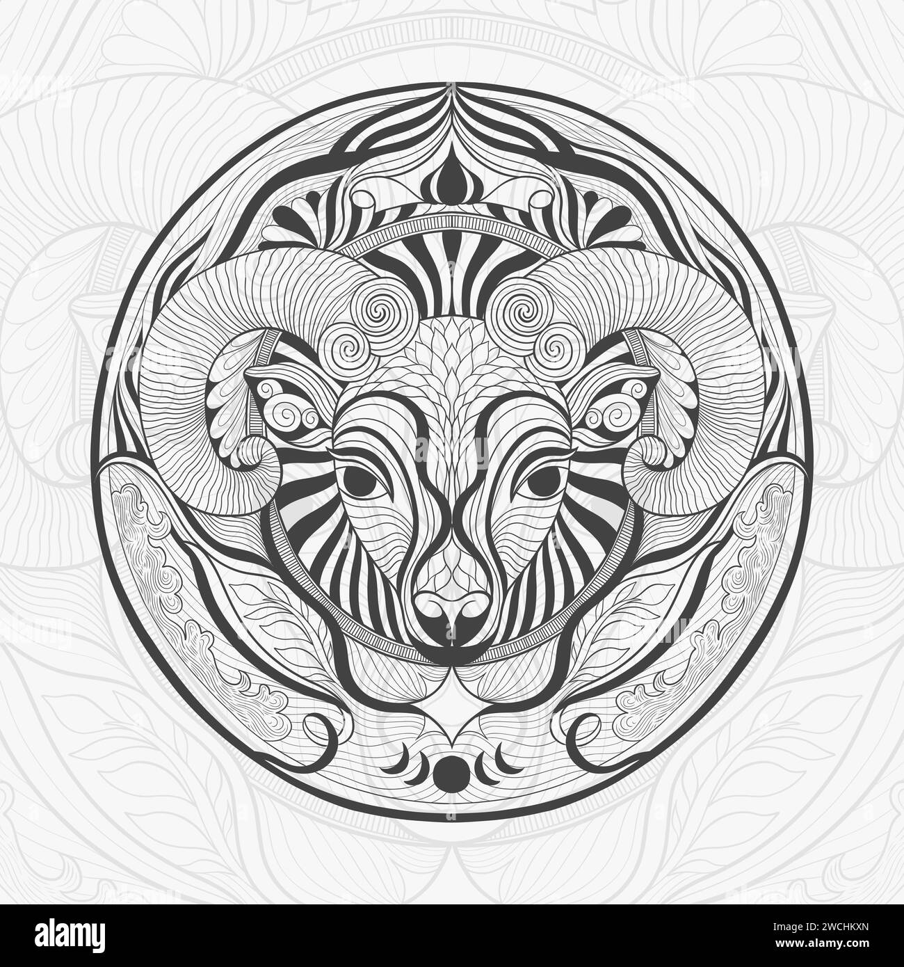 Zodiac sign according to the horoscope is Capricorn. Goat capricorn