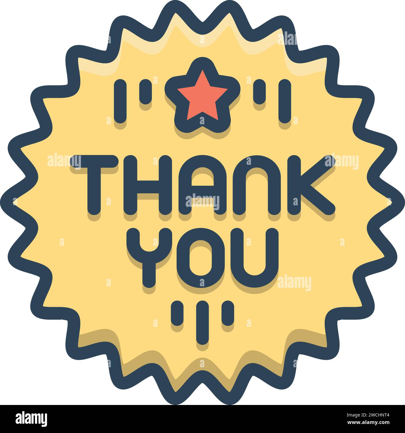 Thankyou vector vectors hi-res stock photography and images - Alamy