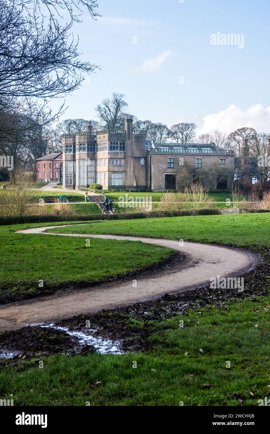 Astley Hall is a Grade one listed house and is owned by Chorley Town Council. Stock Photo