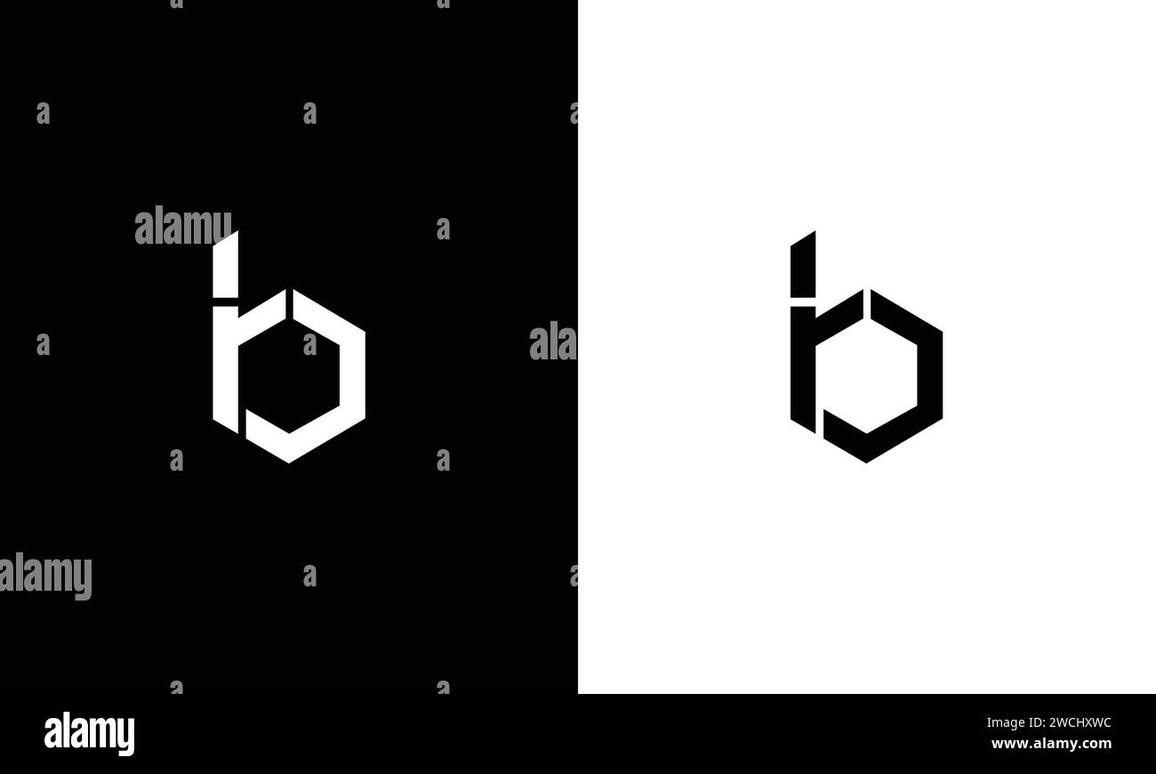BR or RB Letter Initial Logo Design, Vector Template Stock Vector Image ...