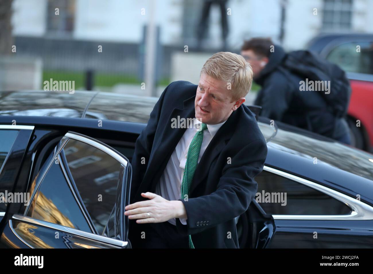 London, United Kingdom. 16th Jan, 2024. Oliver Dowden, Chancellor of the Duchy of Lancaster arrives for the Cabinet Meeting. Credit: Uwe Deffner/Alamy Live News Stock Photo