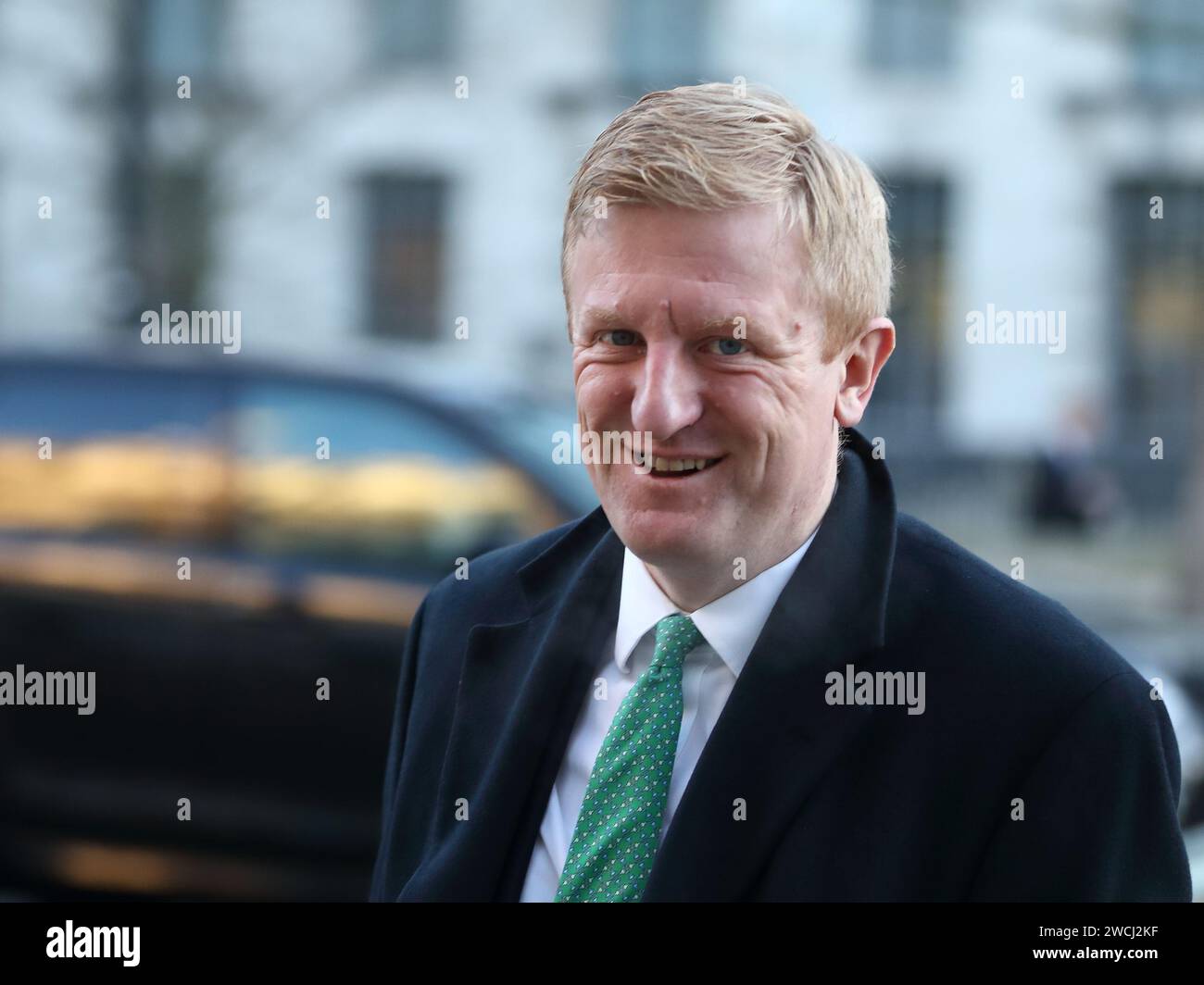 London, United Kingdom. 16th Jan, 2024. Oliver Dowden, Chancellor of the Duchy of Lancaster arrives for the Cabinet Meeting. Credit: Uwe Deffner/Alamy Live News Stock Photo