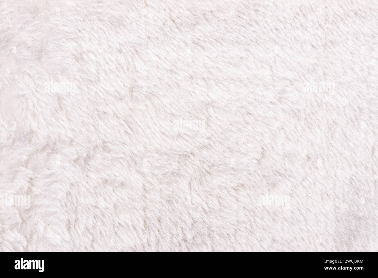 White faux fur fabric background texture. Full frame Stock Photo Alamy