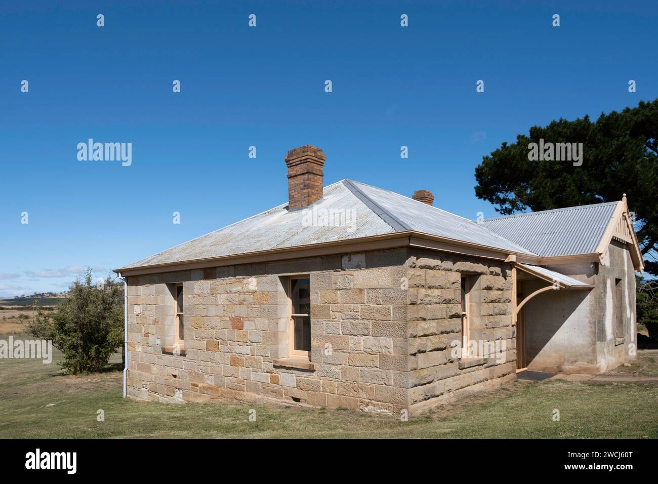 Ross Female Factory, a former Australian workhouse for female convicts in the penal colony of Van Diemen's Land in Ross, Tasmania, Australia Stock Photo