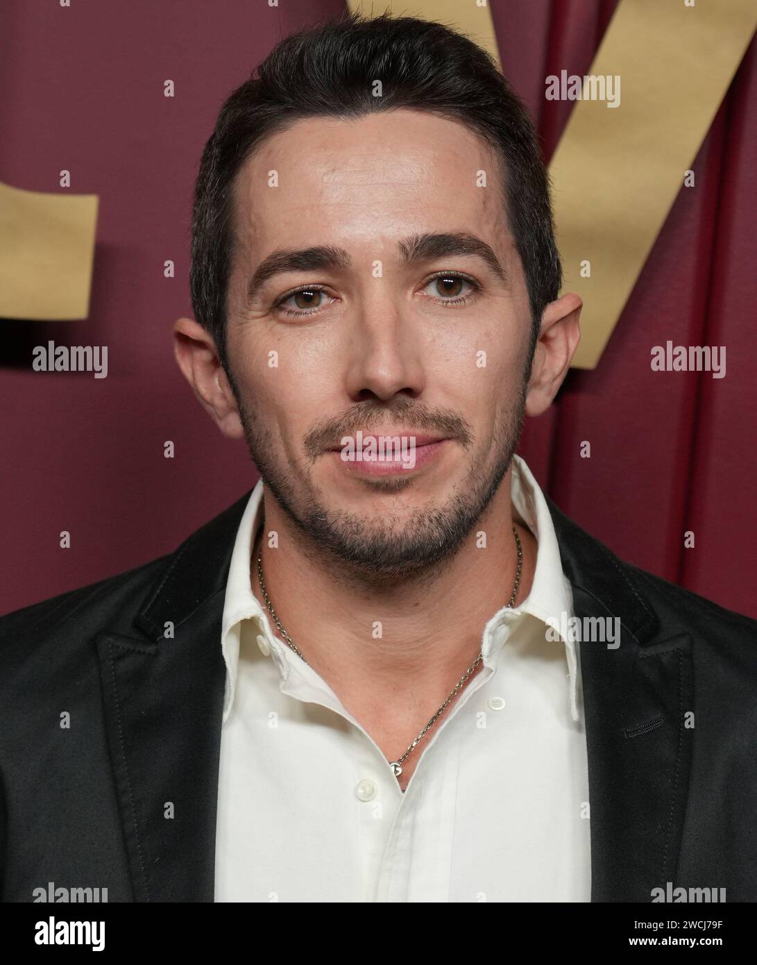 Dominic Haxton arrives at the Apple TV+'s Primetime Emmy Party held at