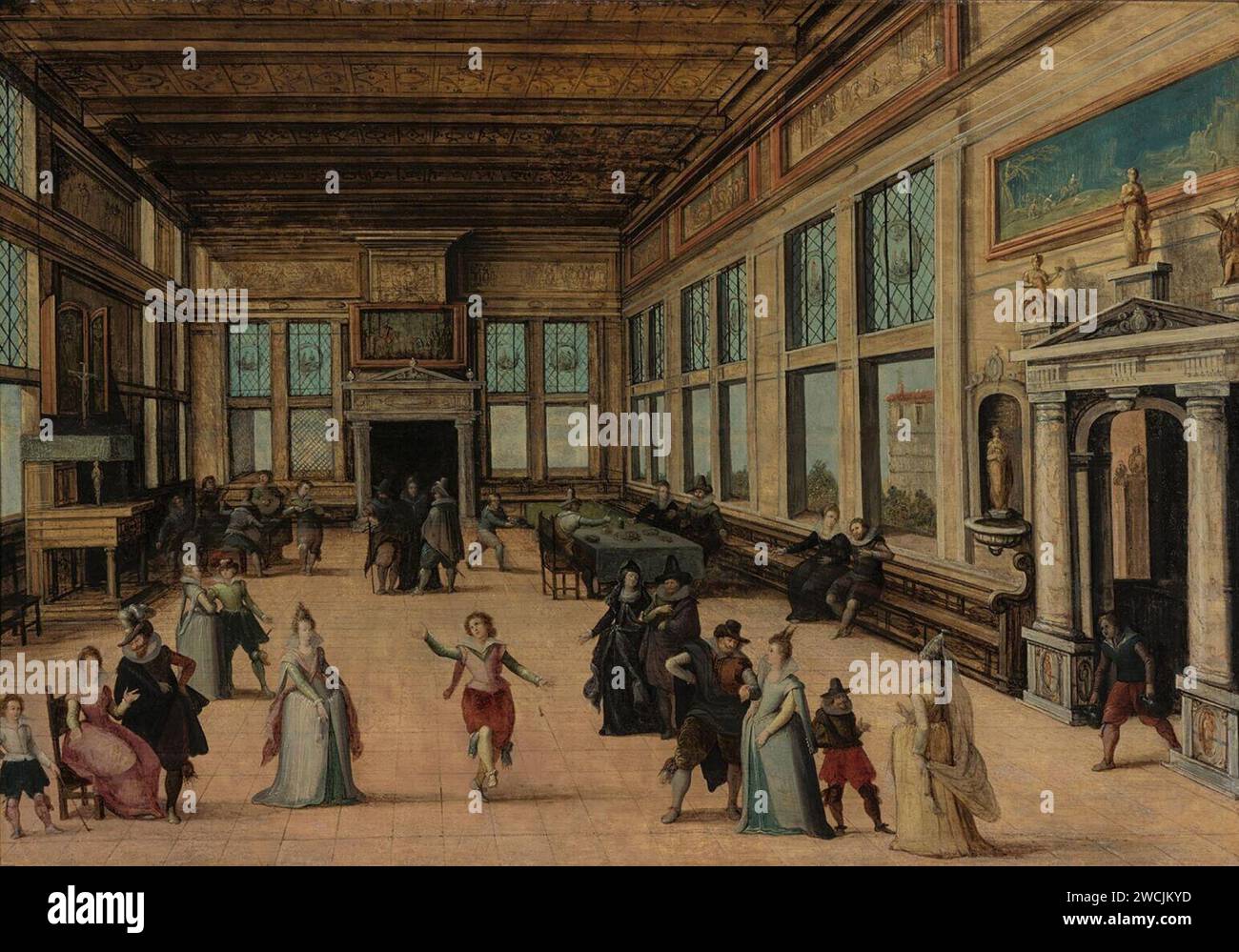 Fancy Renaissance Ball A Ballroom in Renaissance Style 1257 Stock Photo - Alamy