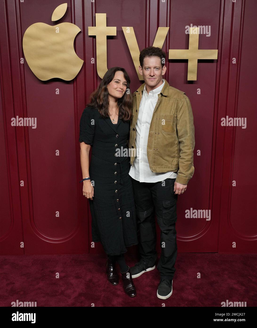 Los Angeles, USA. 15th Jan, 2024. (L-R) Raye Levine and Sawyer