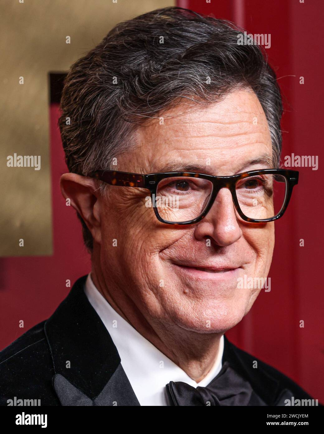 HOLLYWOOD, LOS ANGELES, CALIFORNIA, USA JANUARY 15 Stephen Colbert