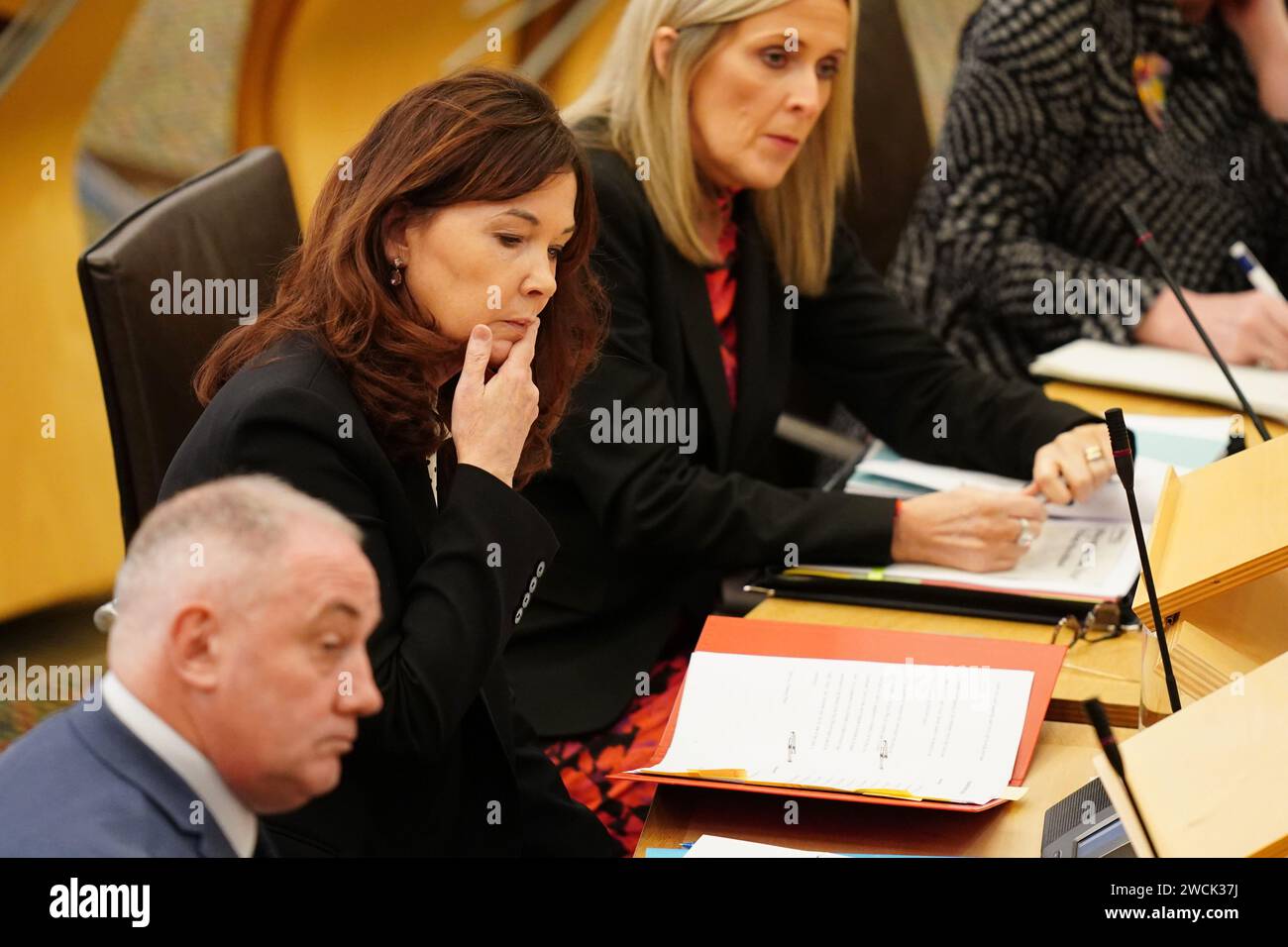 The Lord Advocate Dorothy Bain KC delivers a statement on the Post