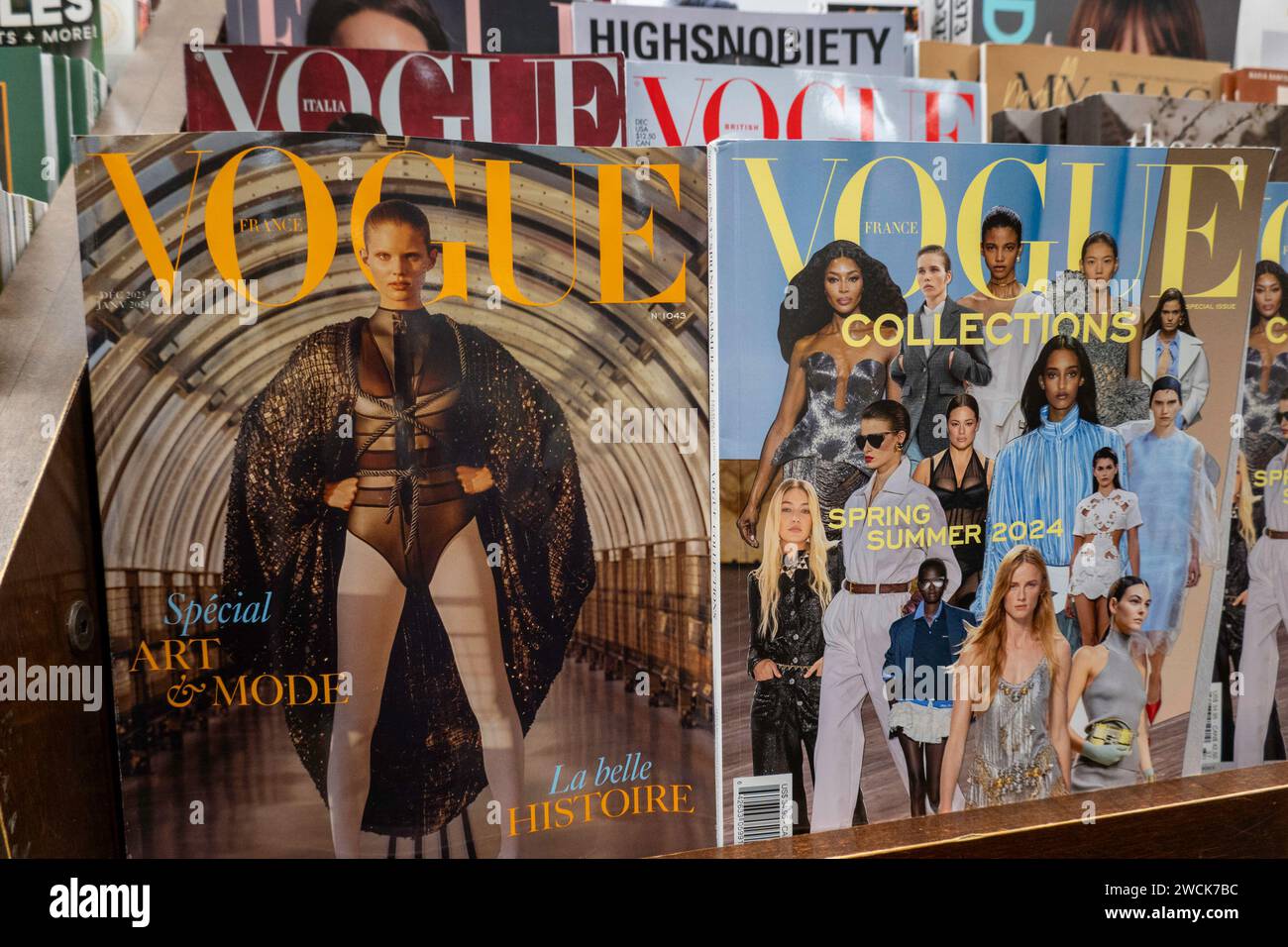 Barnes & Noble Booksellers on Fifth Avenue in New York City has a wide selection of books and