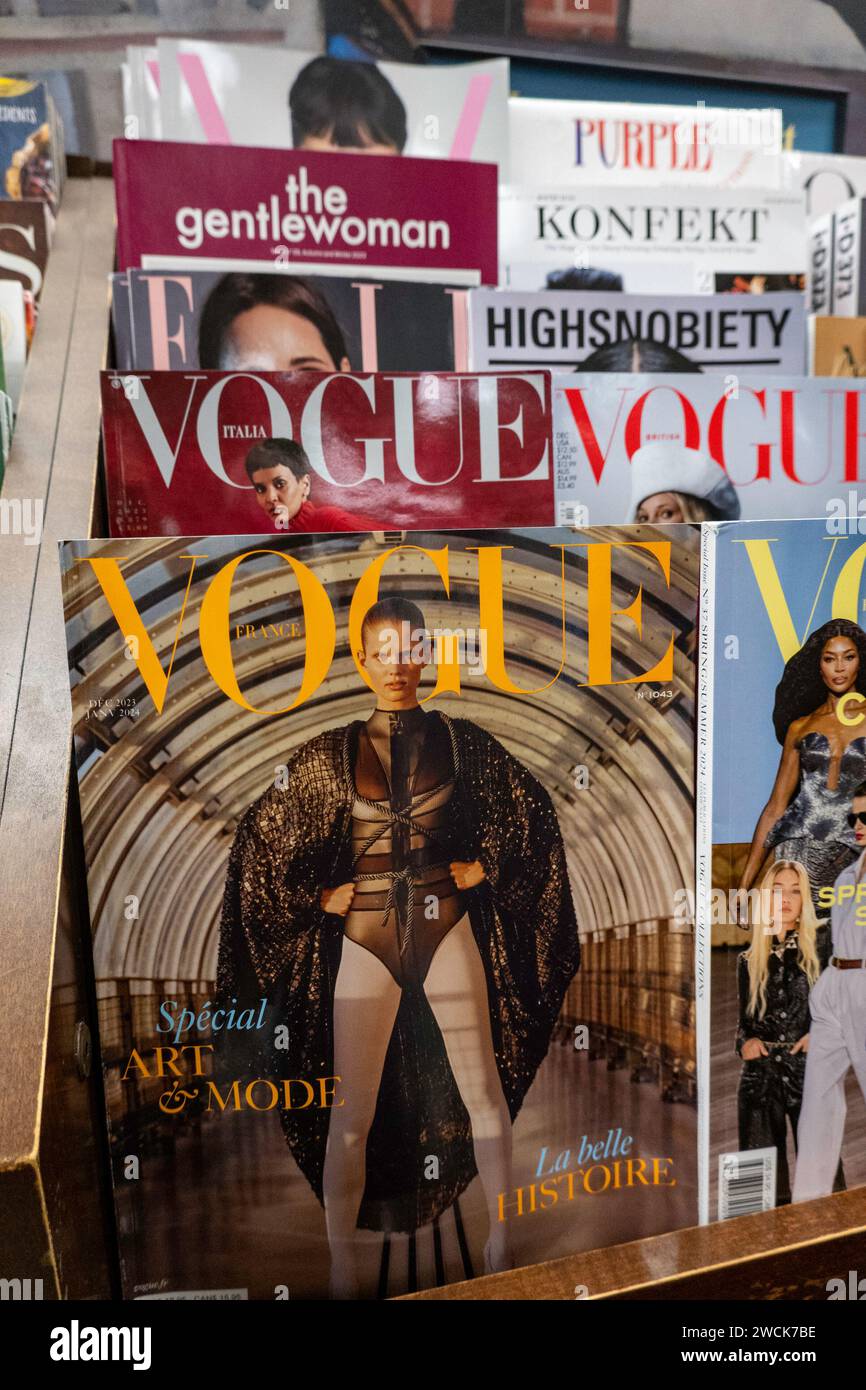 Barnes & Noble Booksellers on Fifth Avenue in New York City has a wide