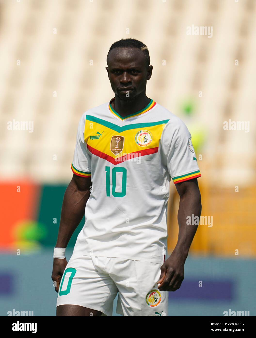 January 15 2024: Sadio Mane (Senegal) looks on during a African Cup of
