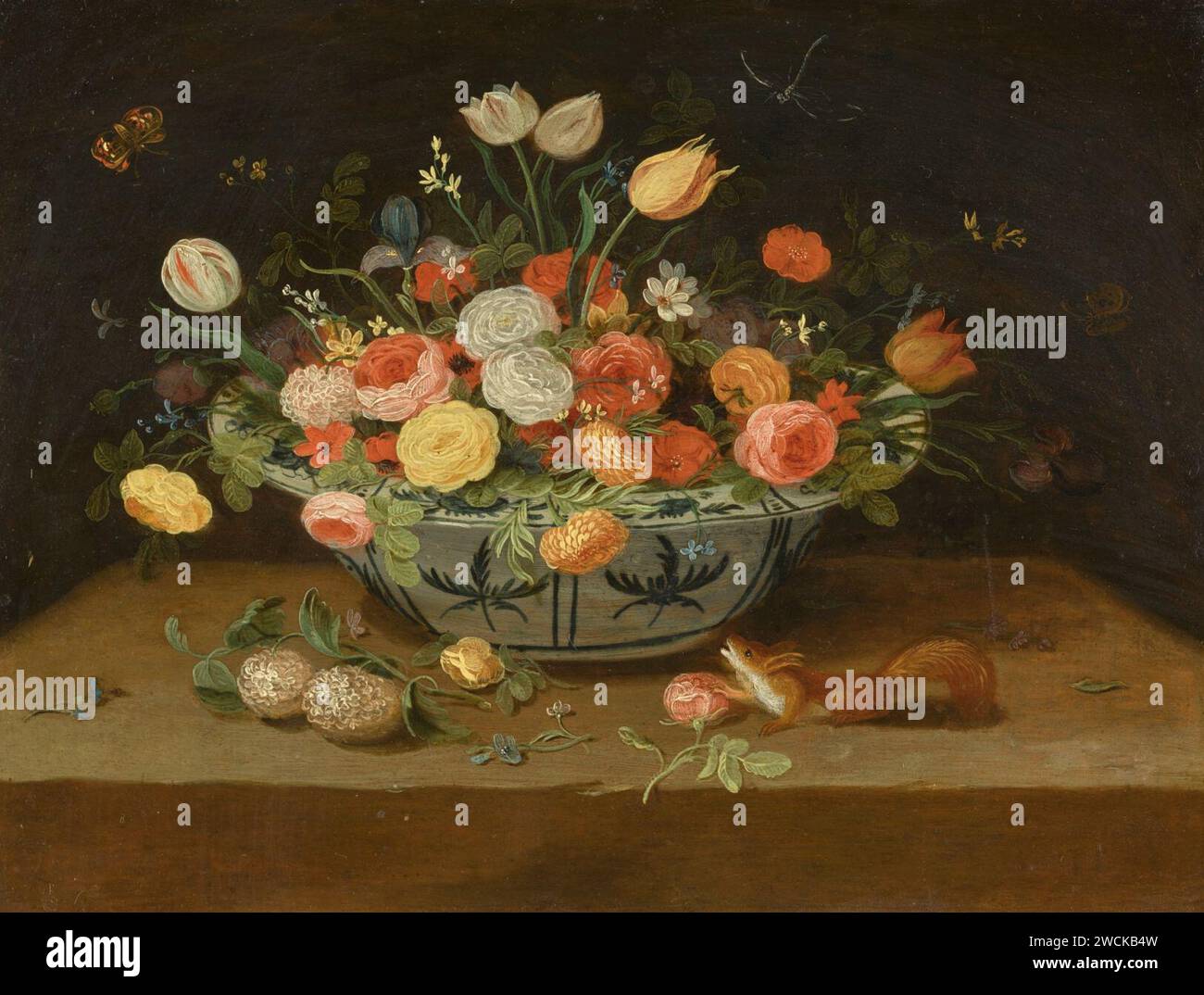 Still life of flowers on a stone ledge hi-res stock photography and ...