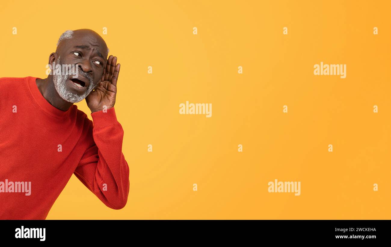 Hand senior african american hi-res stock photography and images - Alamy