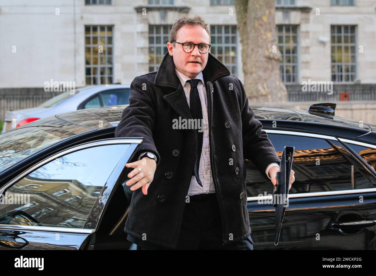 London, UK. 16th Jan, 2024. Tom Tugendhat, MBE, MP, Minister of State
