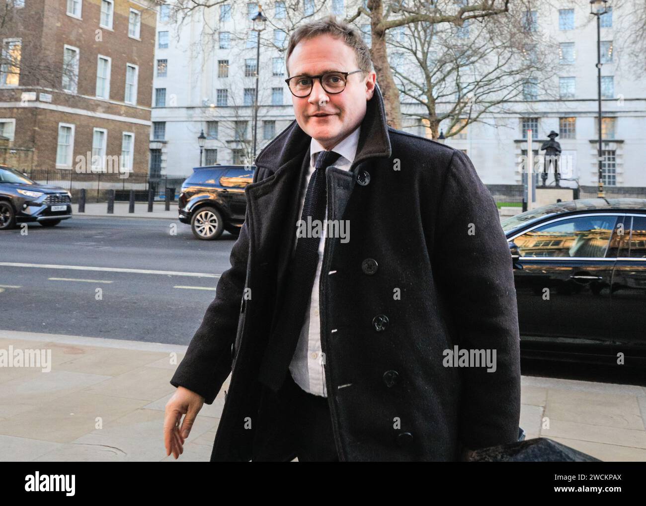 London, UK. 16th Jan, 2024. Tom Tugendhat, MBE, MP, Minister of State