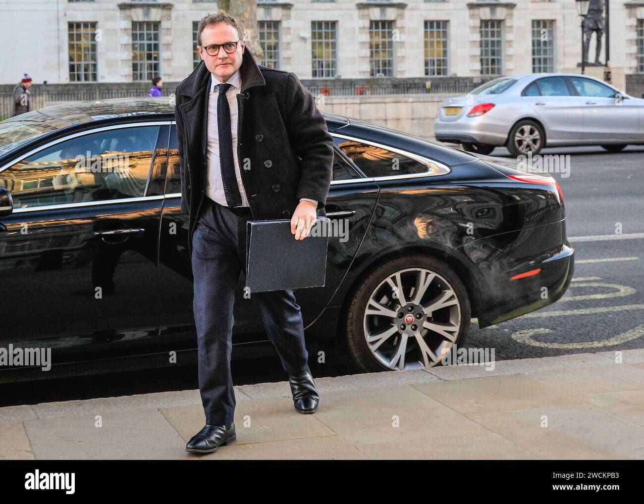 London, UK. 16th Jan, 2024. Tom Tugendhat, MBE, MP, Minister of State