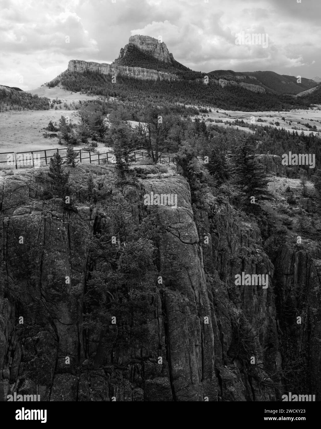 Bear tooth pass highway Black and White Stock Photos & Images - Alamy