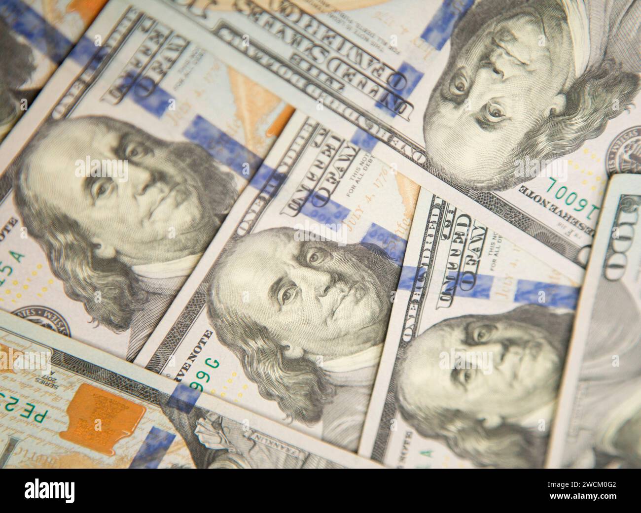 U.S. one hundred dollar notes, Jan 15, 2024 : U.S. one hundred dollar ...