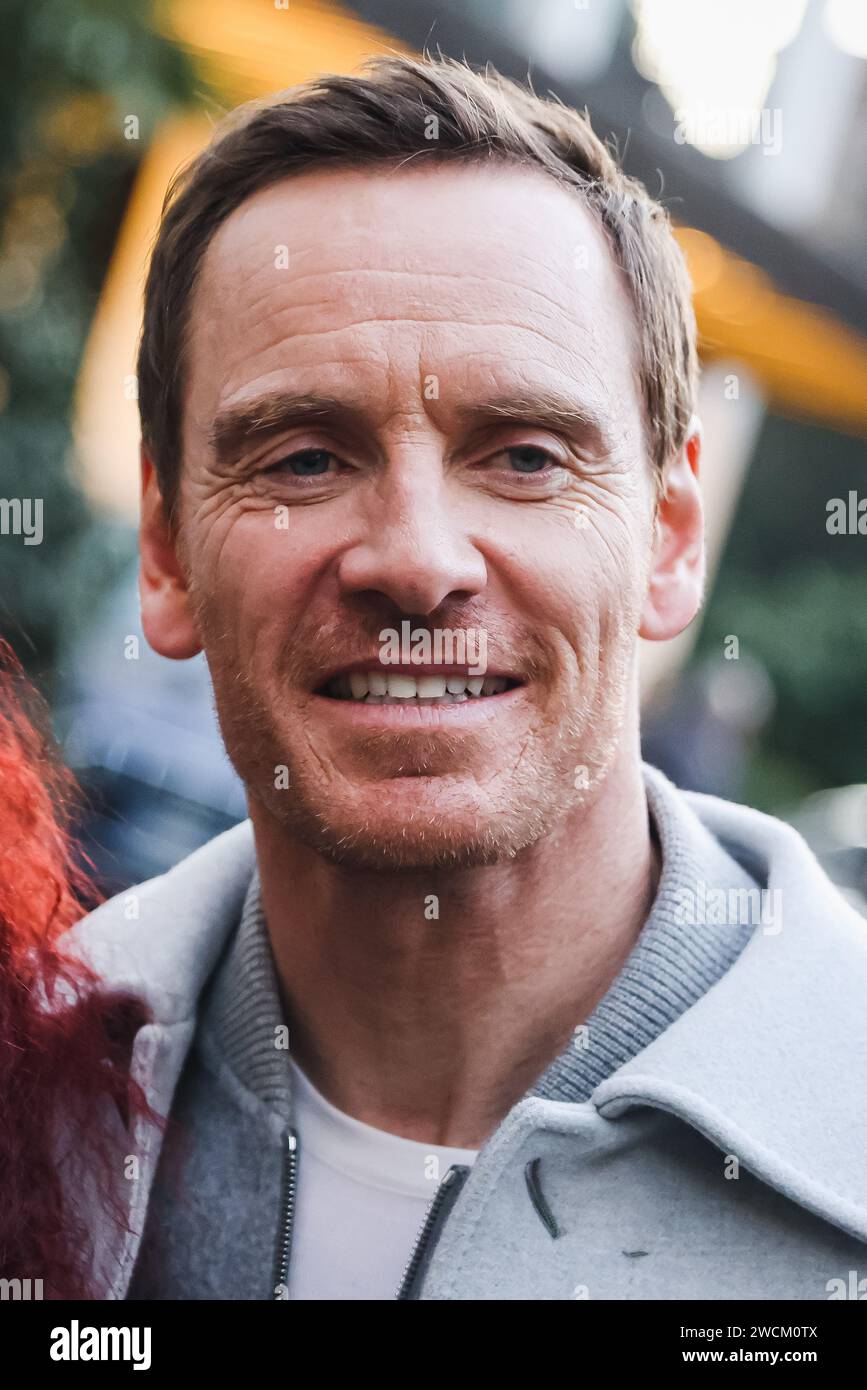 Milan, Italy. 15th Jan, 2024. Michael Fassbender is attending the Milan