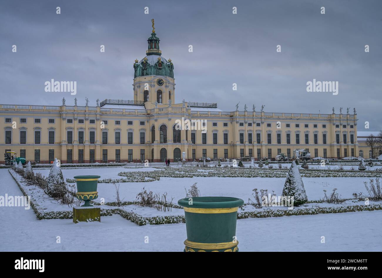 Schlossgarten, Schloß Charlottenburg, Spandauer Damm, Charlottenburg, Berlin, Deutschland Stock Photo