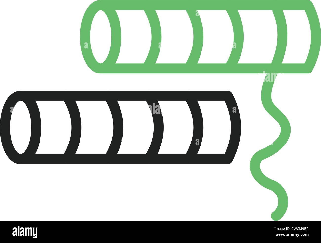 Rollers icon vector image. Stock Vector