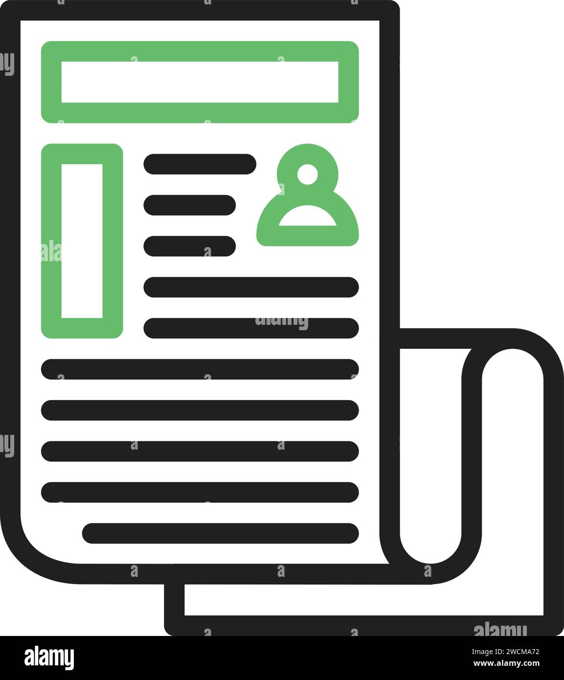 Job Vacancy icon vector image. Stock Vector