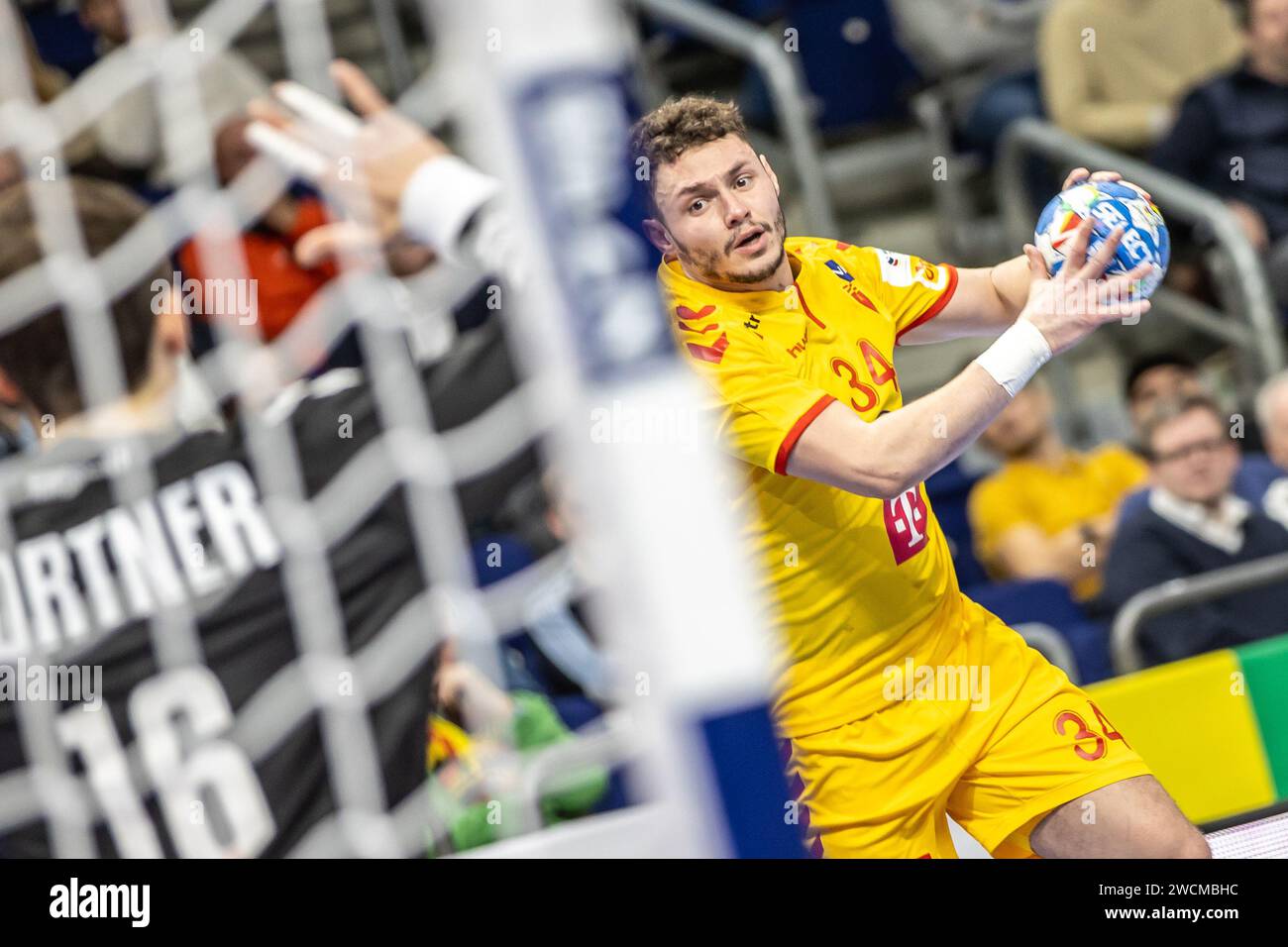 Berlin, Germany. 16th Jan, 2024. Handball European Championship, North