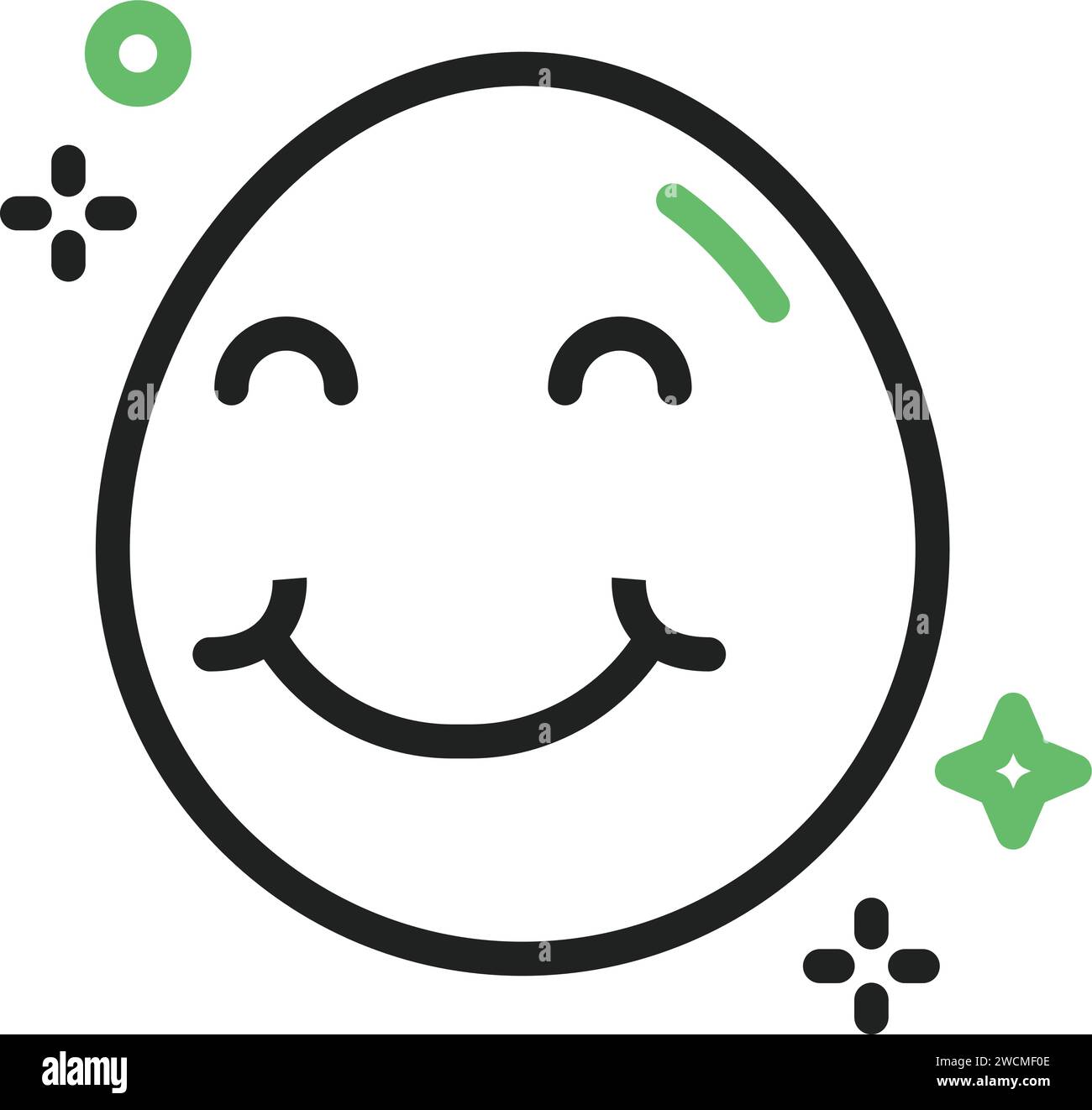 Wonderful face Stock Vector Images - Alamy