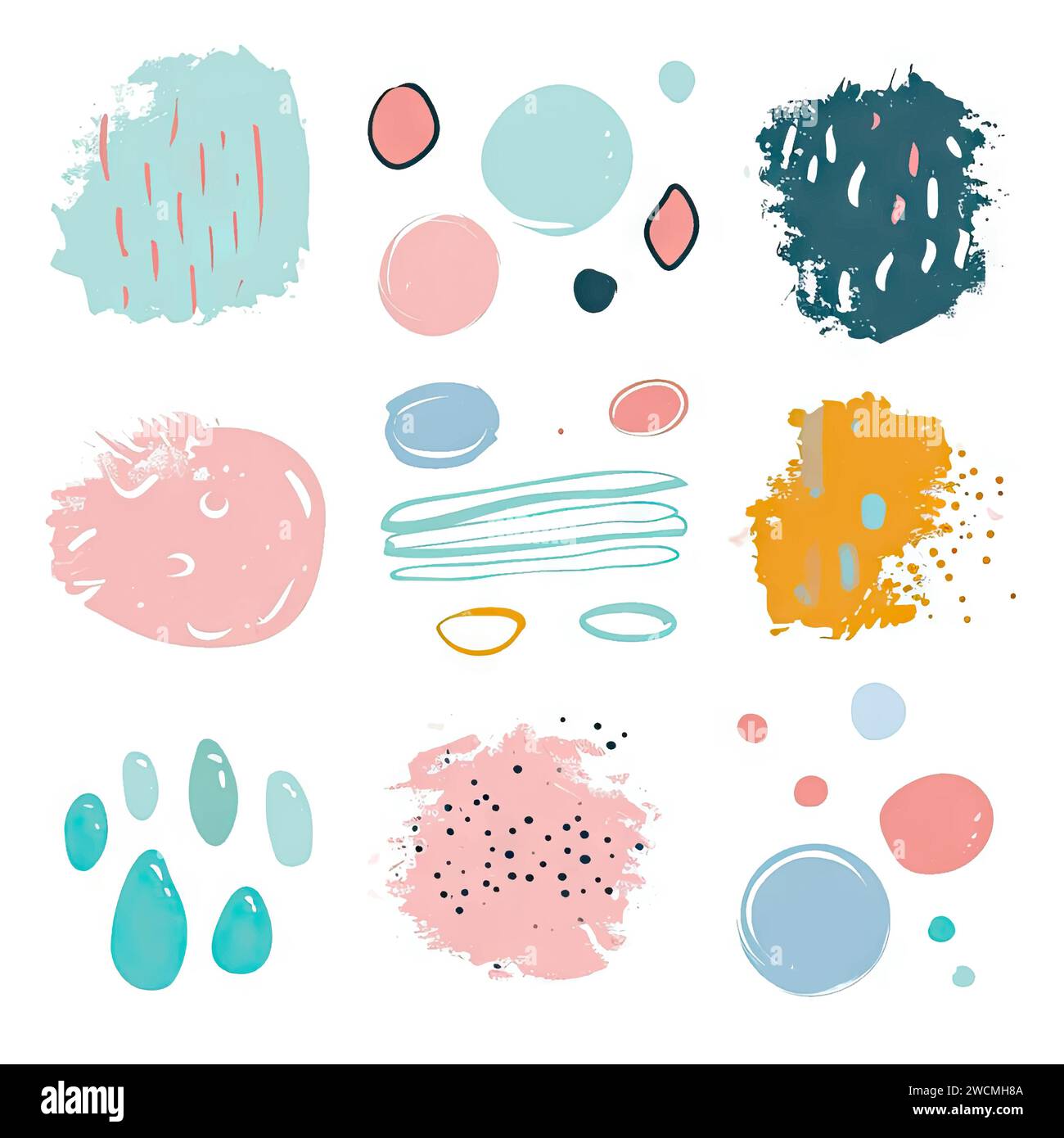 free vector set free hand doodle shape Stock Vector Image & Art - Alamy
