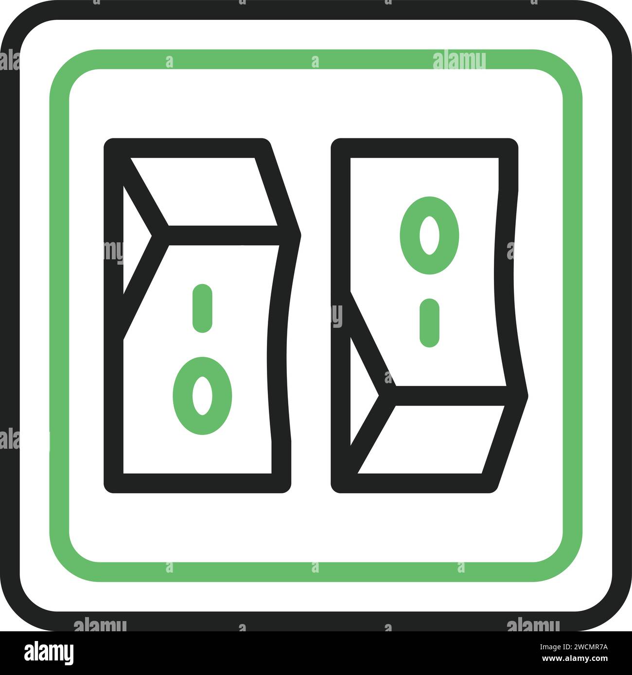 On off switch icon illustration Stock Vector Images - Alamy